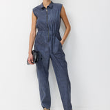 MOON STONE JUMPSUIT BLUE