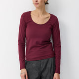 BELLA TOP BURGUNDY