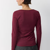 BELLA TOP BURGUNDY