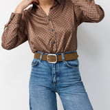 ALIN BLOUSE BROWN