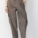 DANKNER PANTS BROWN-STONE