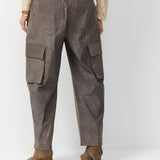 DANKNER PANTS BROWN-STONE