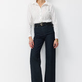 LIBI CROSHET BLOUSE WHITE