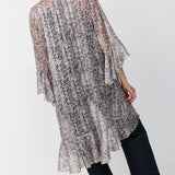 CHIFFON TOP LEOPARD