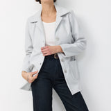 HILA COAT LIGHT GREY