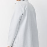 HILA COAT LIGHT GREY