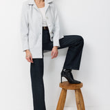 HILA COAT LIGHT GREY