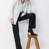 HILA COAT LIGHT GREY