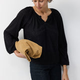KAREN BLOUSE BLACK