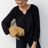 KAREN BLOUSE BLACK
