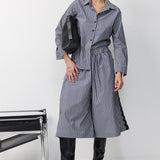 AVIGAIL PANTS BLACK STRIPS