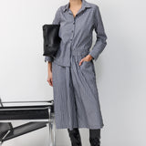 AVIGAIL PANTS BLACK STRIPS