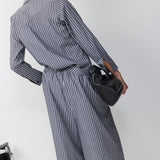 GALIT BLOUSE BLACK STRIPS