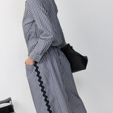 AVIGAIL PANTS BLACK STRIPS