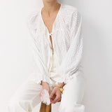 PARIS LACE TOP WHITE