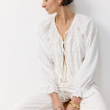 PARIS LACE TOP WHITE