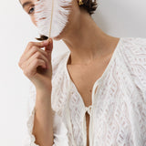 PARIS LACE TOP WHITE