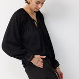 PARIS LACE TOP BLACK