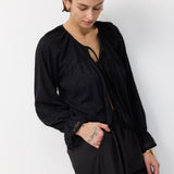 PARIS LACE TOP BLACK