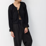 PARIS LACE TOP BLACK