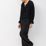 PARIS LACE TOP BLACK