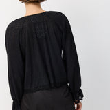 PARIS LACE TOP BLACK